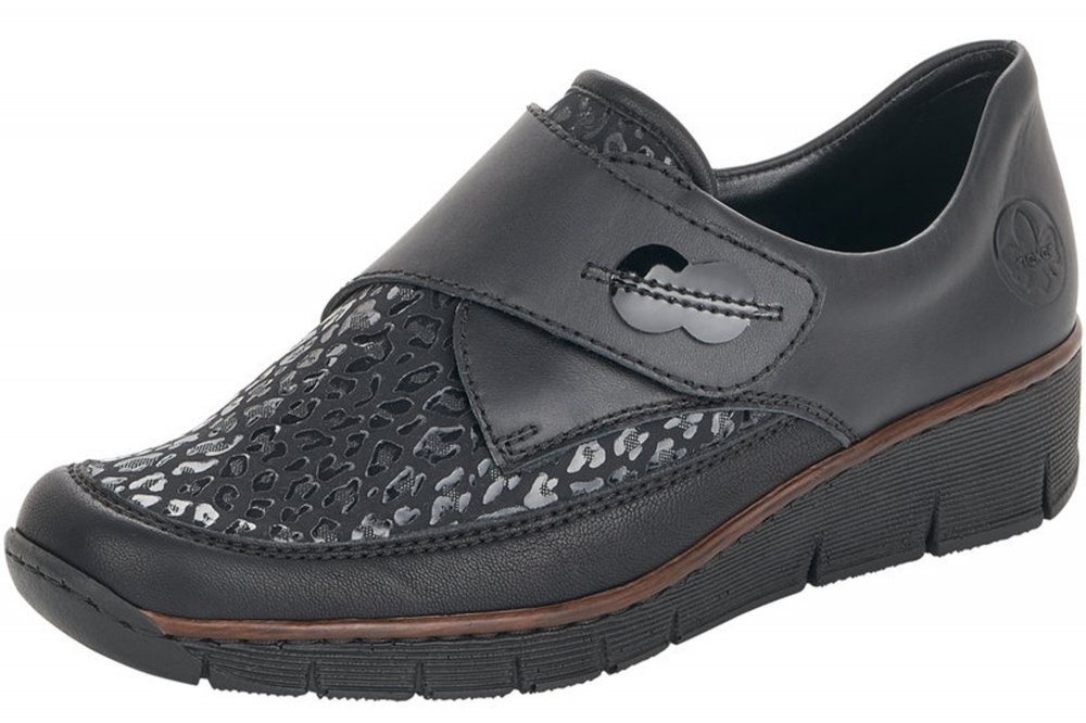 Rieker Slipper (schwarz)