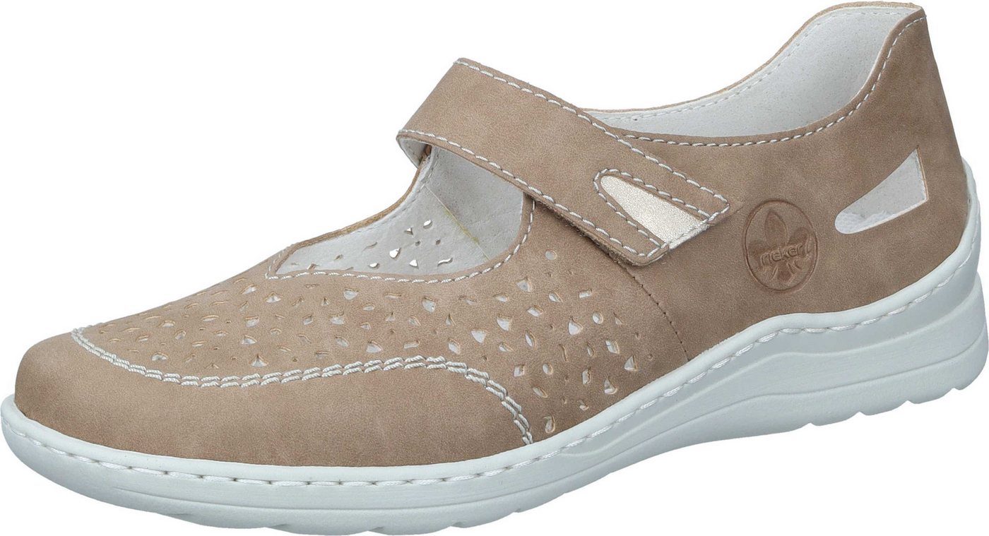 Rieker Slipper Slipper aus strapazierfähigem Synthetik