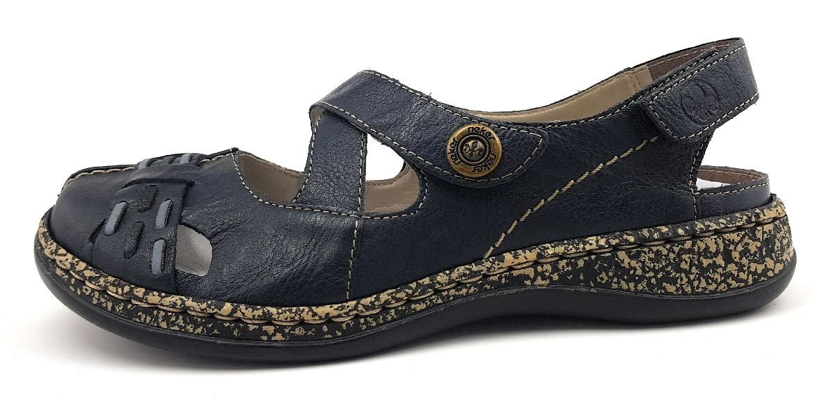 Rieker Slipper Slipper (blau)