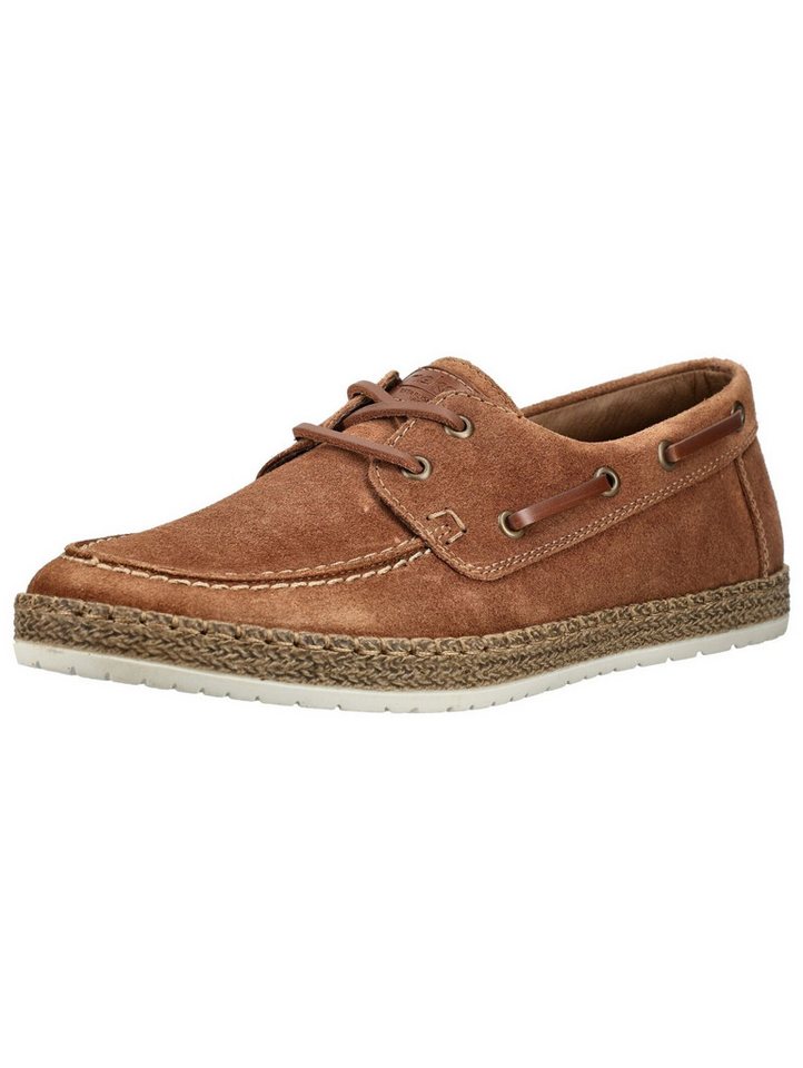 Rieker Slipper Veloursleder Schnürschuh