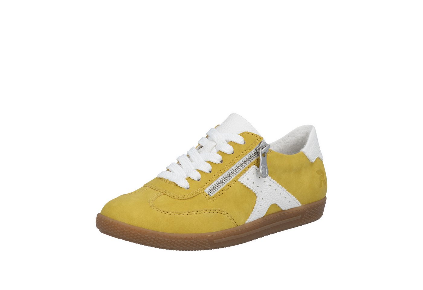 Rieker Sneaker Halbschuh, Freizeitschuh, Schnürschuh mit Reißverschluss