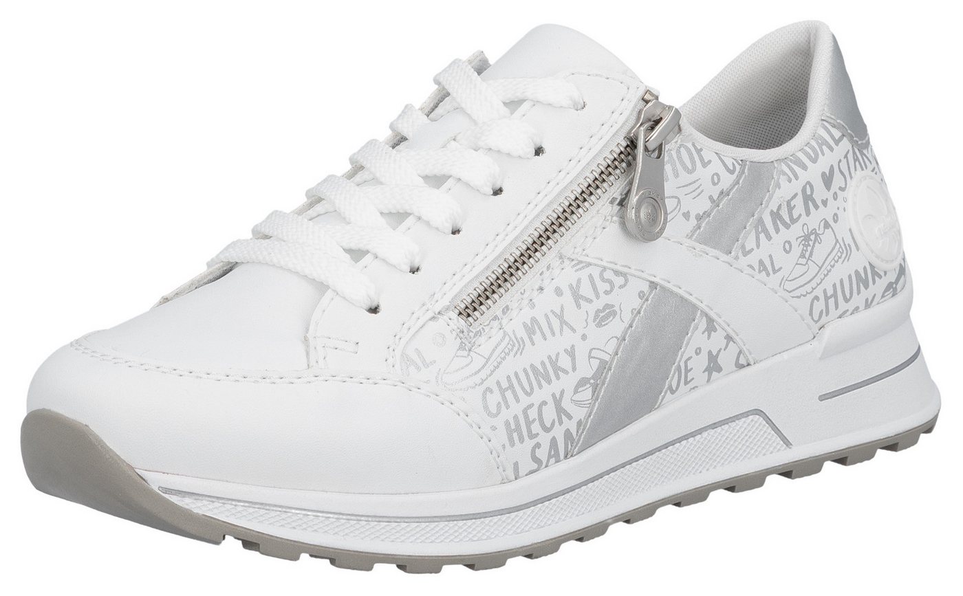 Rieker Sneaker herausnehmbarer Soft-Einlage, Freizeitschuh, Halbschuh, Schnürschuh
