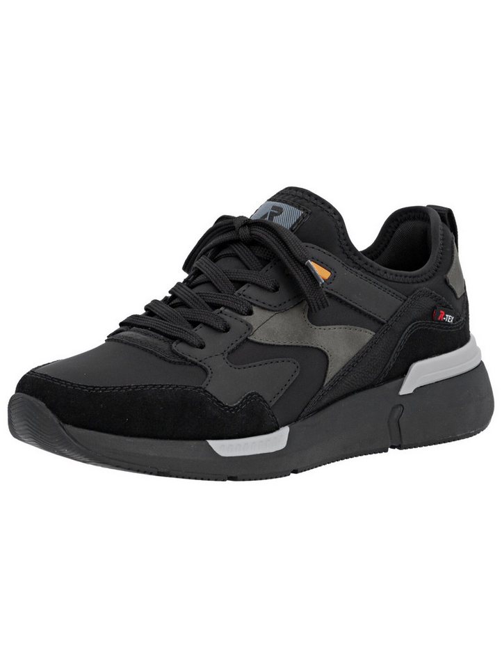 Rieker Sneaker Lederimitat Sneaker (grau/schwarz)