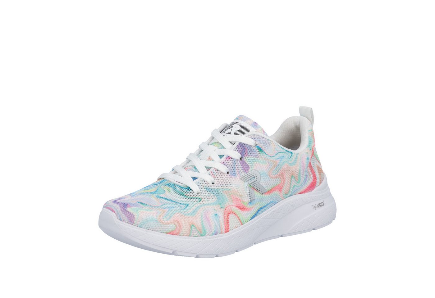 Rieker Sneaker Schnürschuh, Halbschuh, Freizeitschuh in veganer Verarbeitung