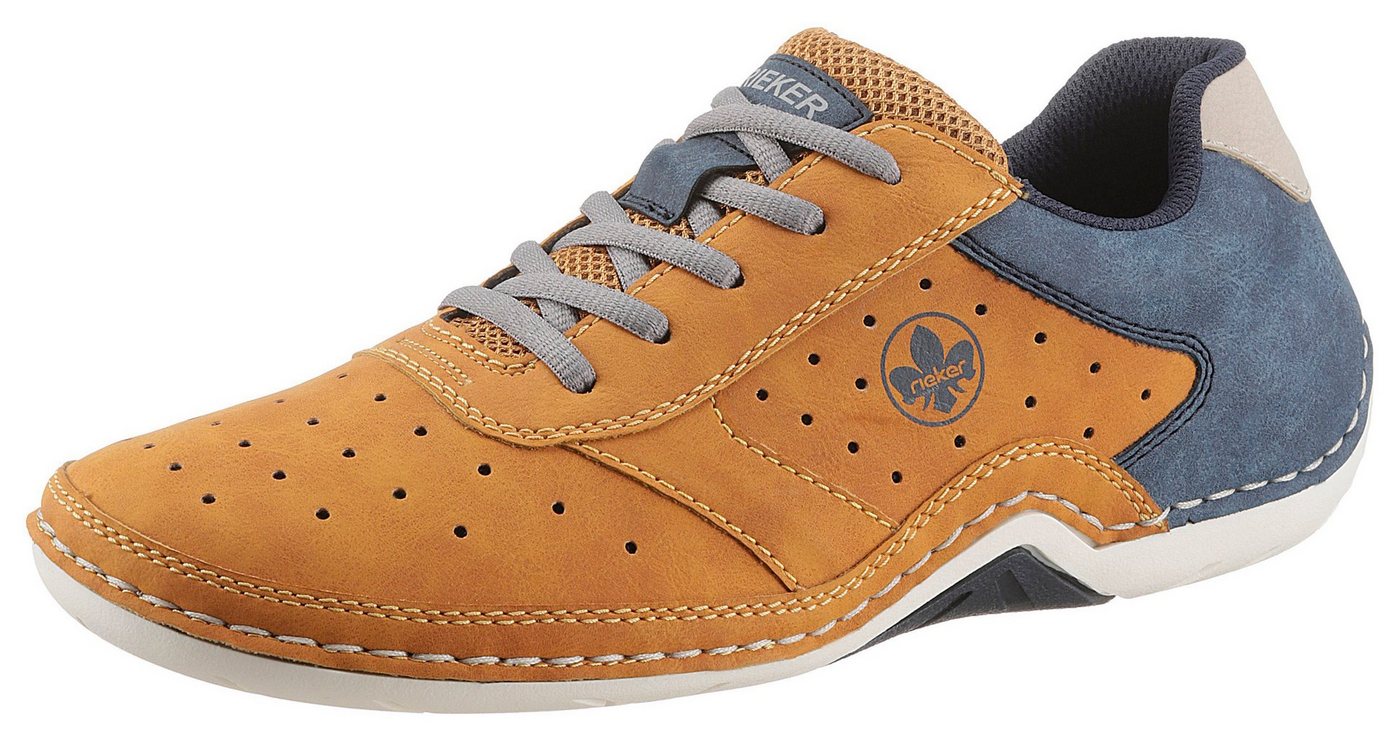 Rieker Sneaker, Schnürschuh, Halbschuh, Freizeitschuh mit MemoSoft-Innensohle