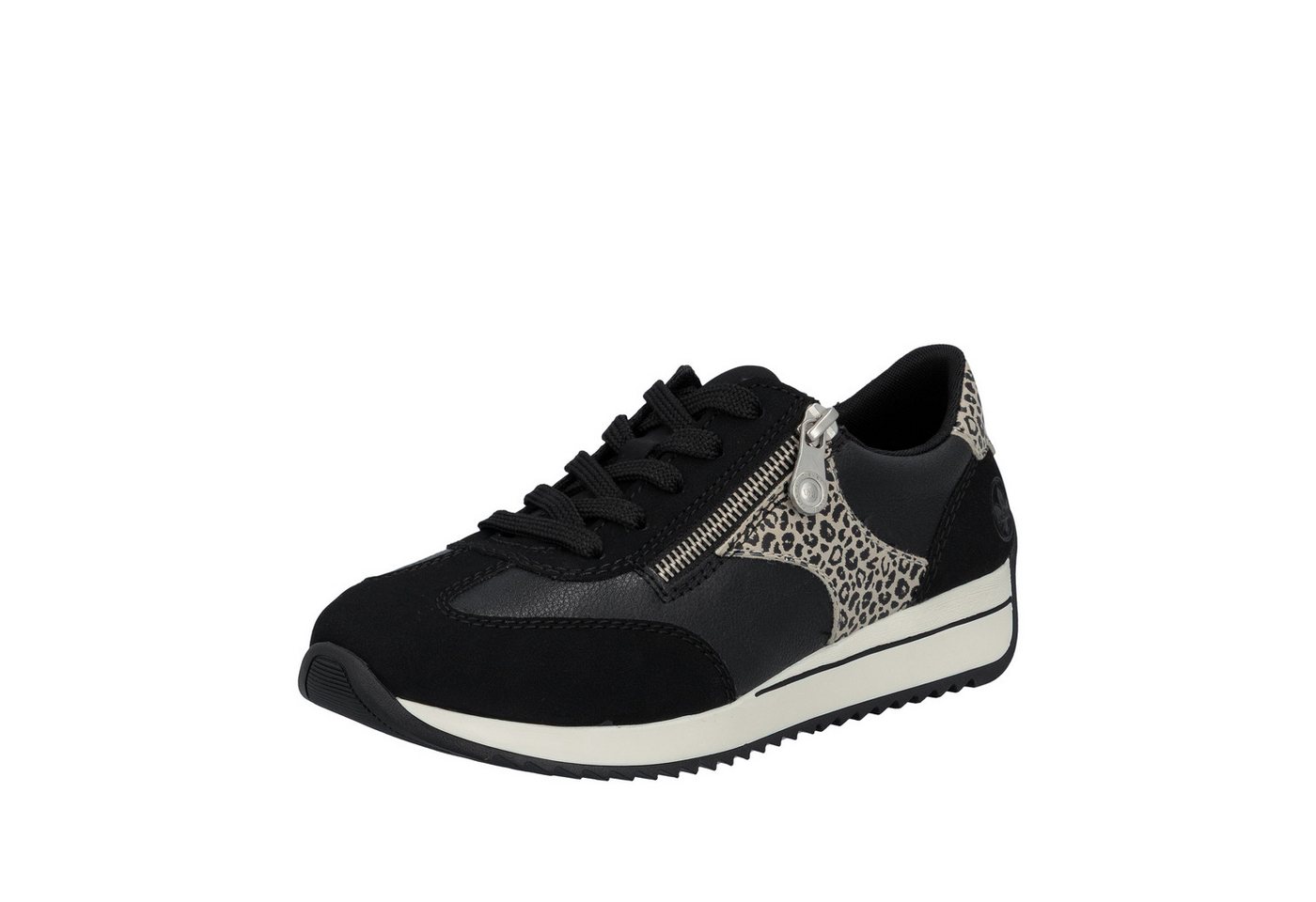 Rieker Sneaker Schnürschuh, Halbschuh, Freizeitsneaker mit Kontrastdetails