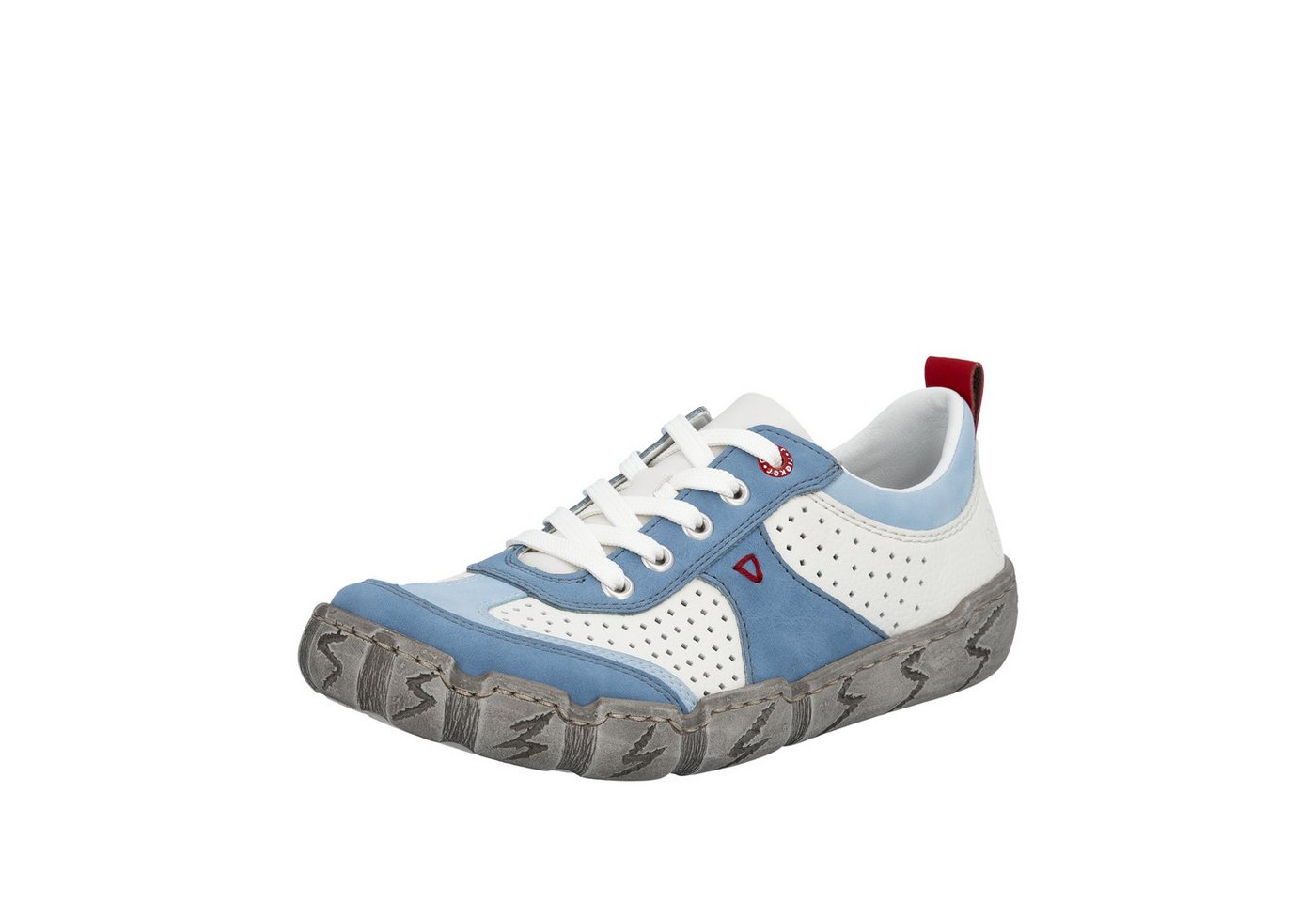 Rieker Sneaker Schnürschuh, Halbschuh, Freizeitsneaker mit Perforation