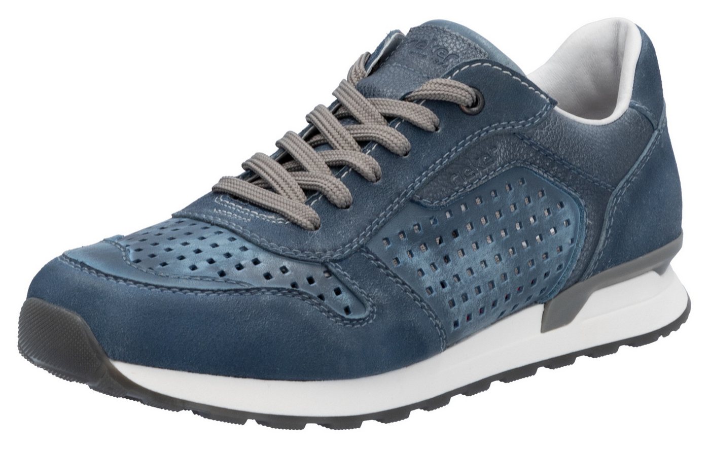Rieker Sneaker, Schnürschuh, Halbschuh mit luftdurchlässiger Perforation