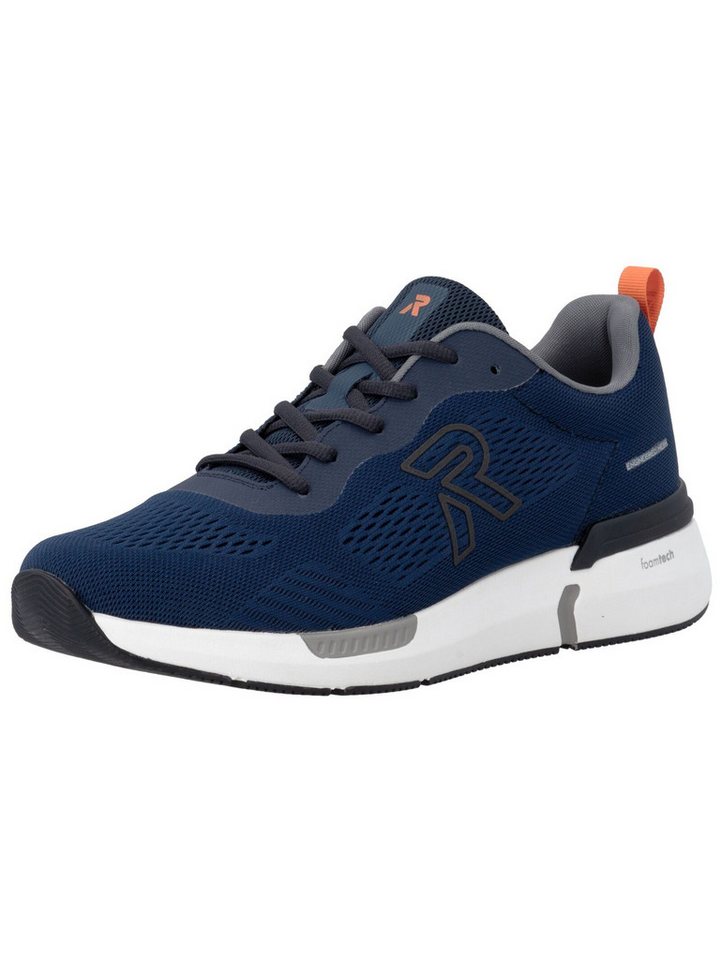 Rieker Sneaker Textil Sneaker (blau)