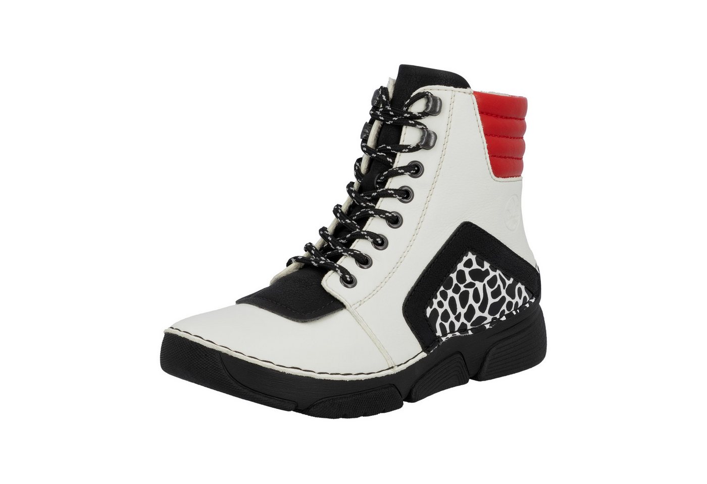 Rieker Sneakerboots Schnürboots, Schnürstiefelette mit zusätzlichem Innenreißverschluss