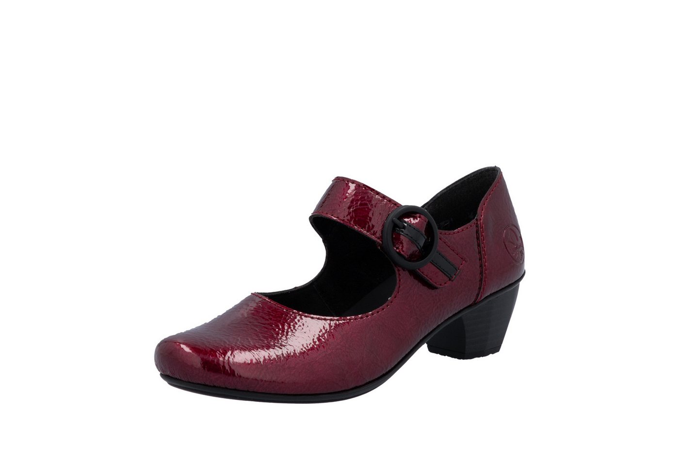 Rieker Spangenpumps Riemchenpumps, Festtagsschuh, Trichterabsatz, mit weicher Innensohle