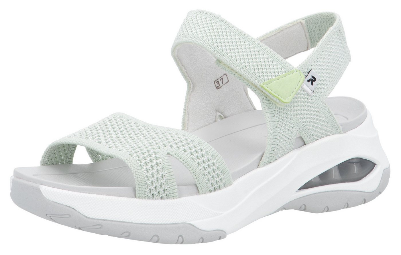 RIEKER Sport Byron Bay Sandale, Sport-Sandale, Sommerschuh, Outdoorsandale mit weichem Fußbett