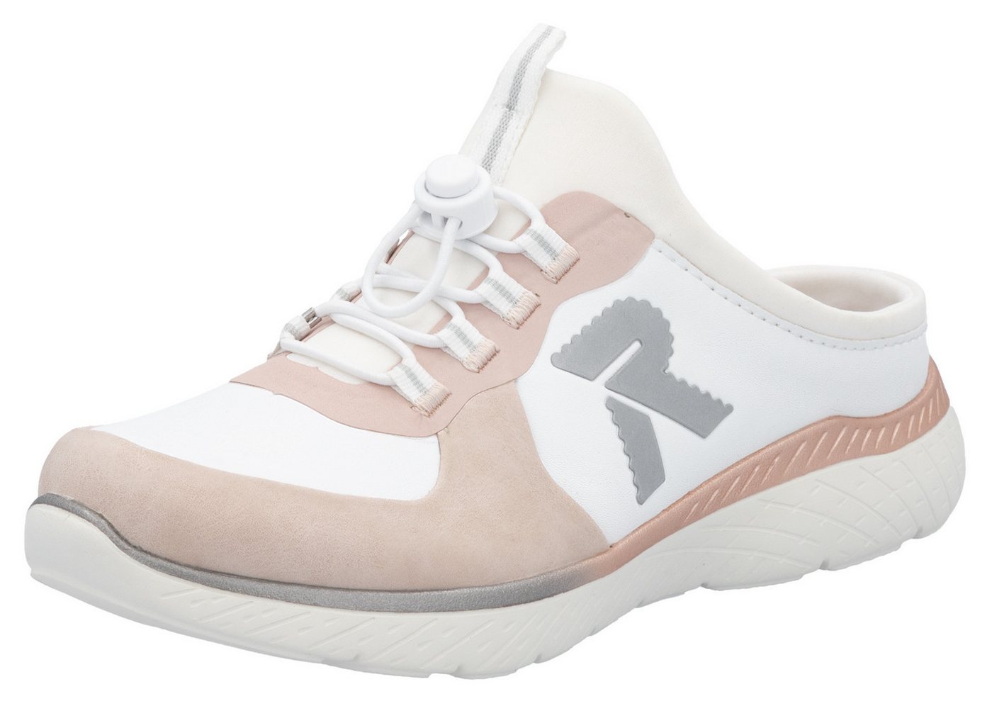 RIEKER Sport Clog, Sabot, Schlupfschuh, Sommerschuh, Hausschuh in schmaler Form