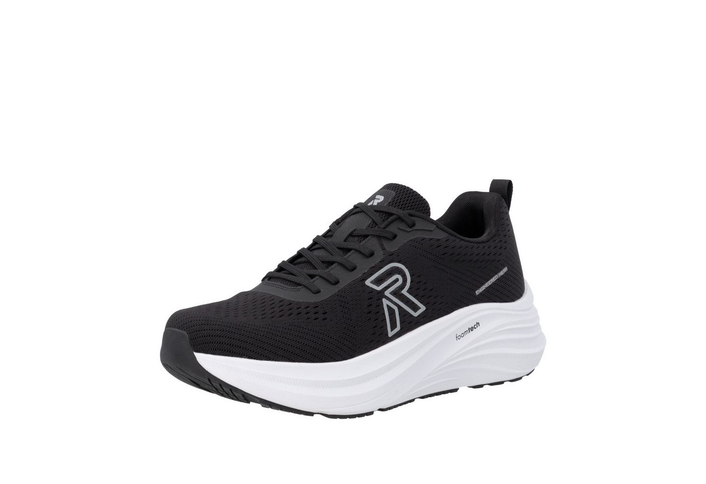 Rieker Sport Plateausneaker Freizeitsneaker, Halbschuh, Schnürschuh mit Plateau