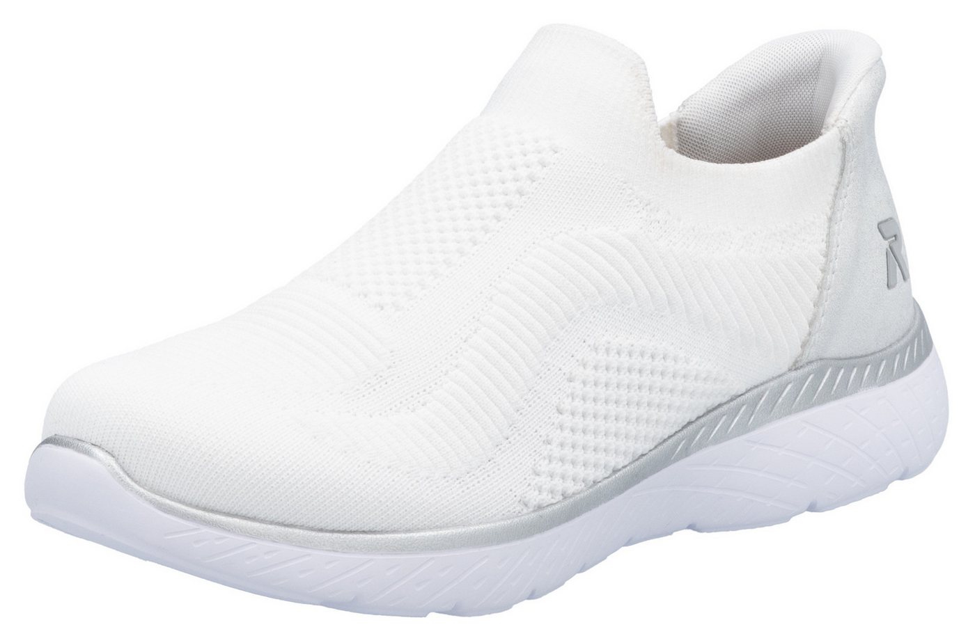 RIEKER Sport Ready2GO Slip-On Sneaker Slipper, Halbschuh, Freizeitschuh mit MemoSoft-Innensohle