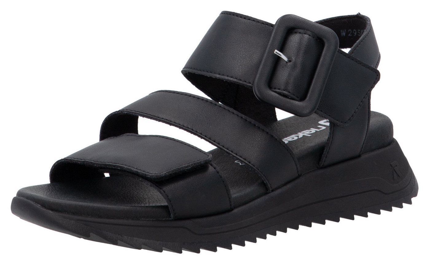 Rieker Sport Riemchensandale Sommerschuh, Klettschuh, Outdoorsandale mit weichem Fußbett