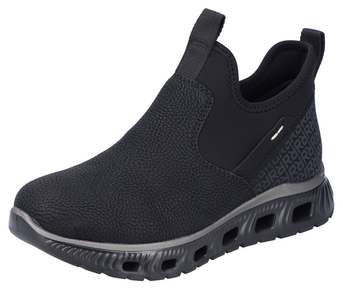 RIEKER Sport Schlupfboots, High-Top-Sneaker, Schlupfboots mit elastischem Schaft