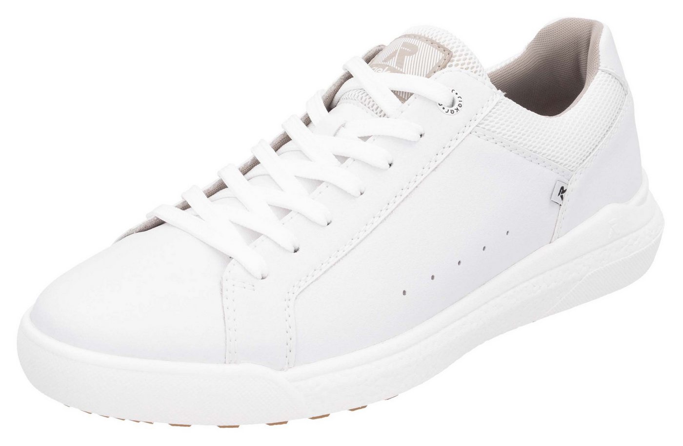 RIEKER Sport Sneaker Freizeitschuh, Halbschuh, Schnürschuh mit gepolstertem Schaftrand