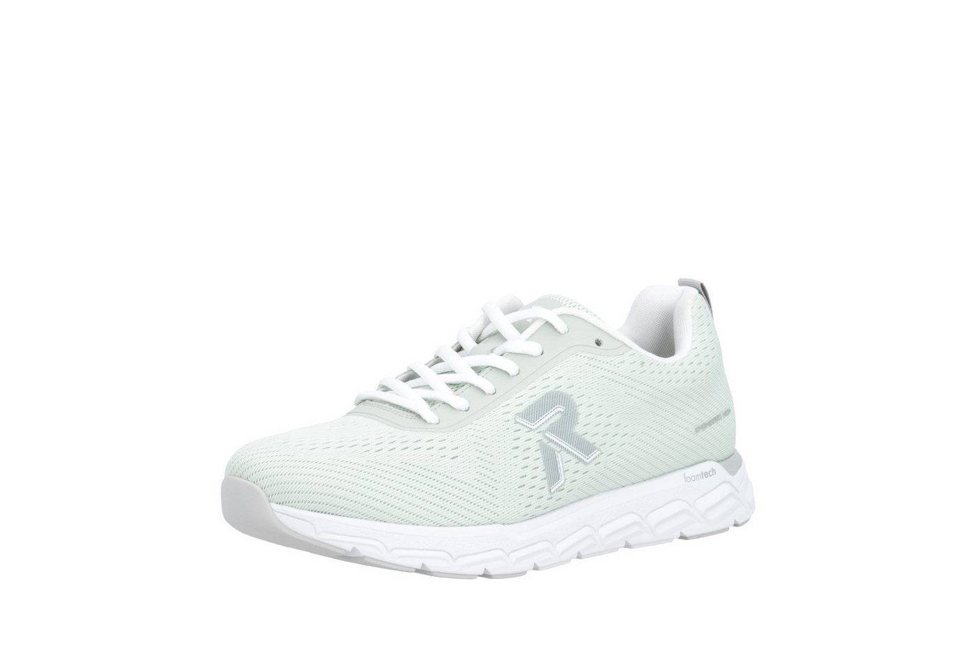 Rieker Sport Sneaker Freizeitschuh, Halbschuh, Schnürschuh mit herausnehmbarer Einlage (zartmint)