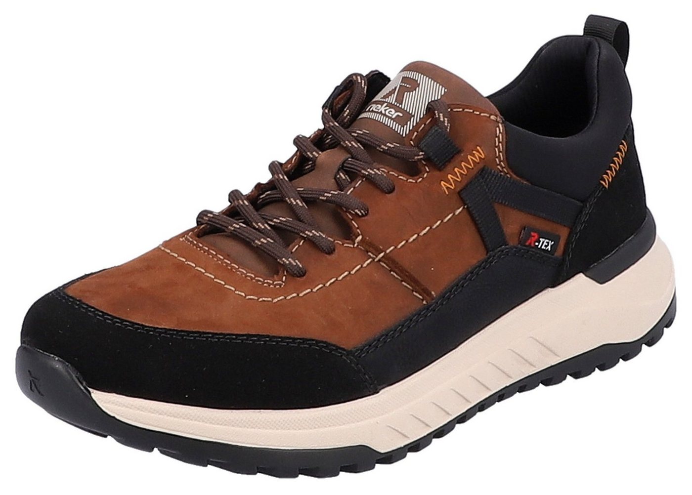 RIEKER Sport Sneaker, Outdoorschuh, Halbschuh, Schnürschuh mit TEX-Ausstattung