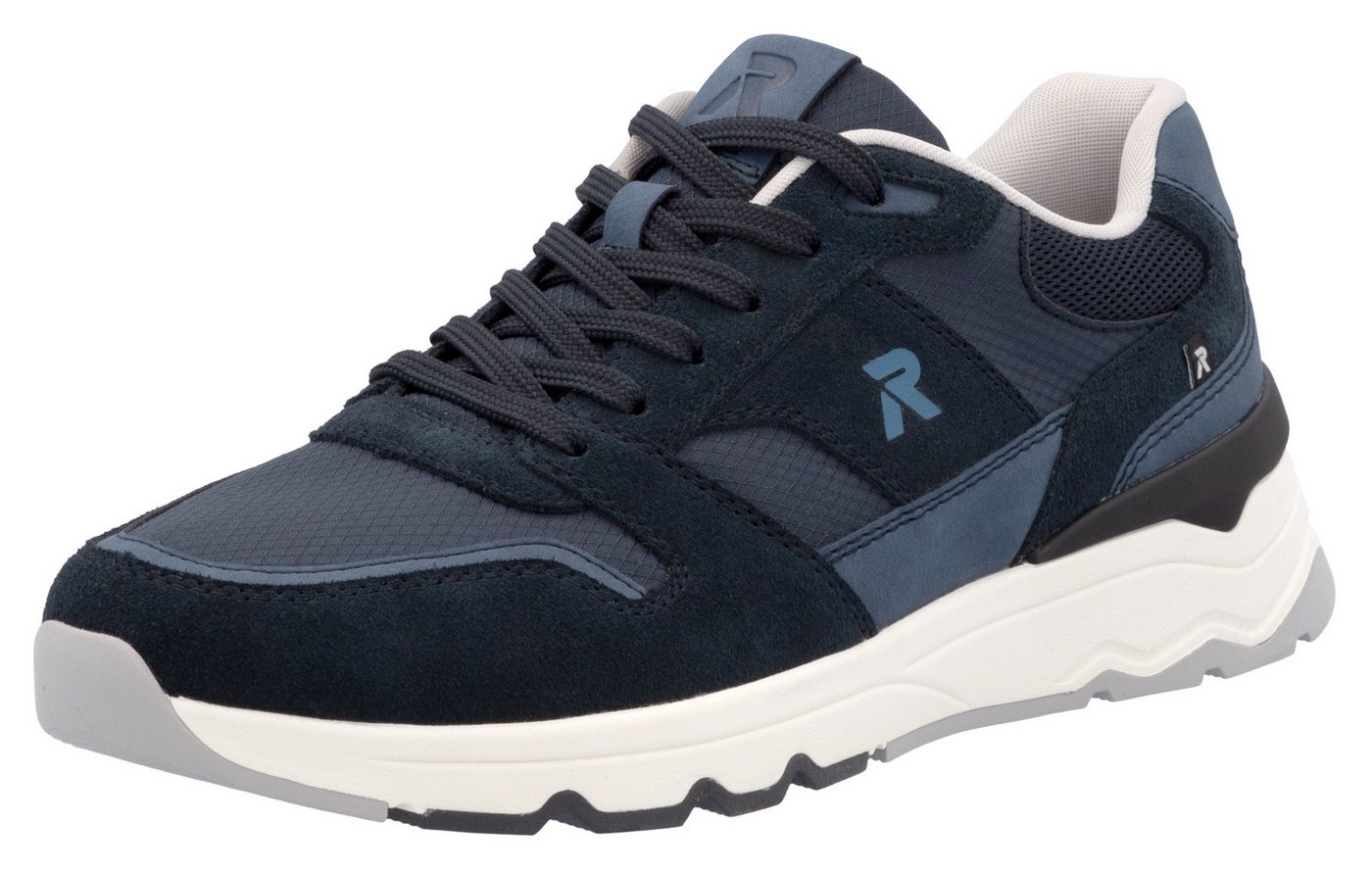 RIEKER Sport Sneaker, Schnürschuh, Halbschuh, Freizeitschuh mit Soft-Innensohle