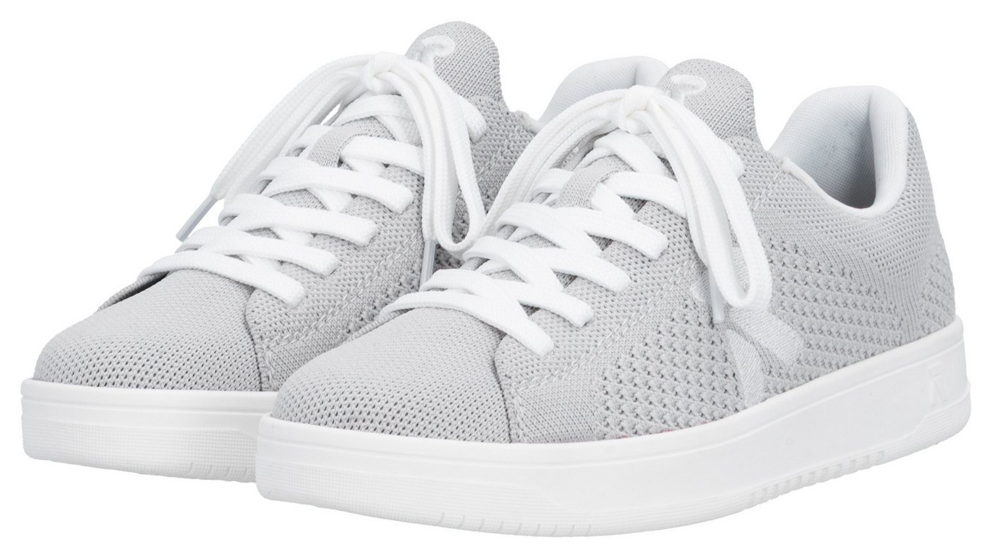 Rieker Sport Swing2GO Slip-On Sneaker Schlupfschuh, Freizeitsneaker mit aufgesetzter Schnürung