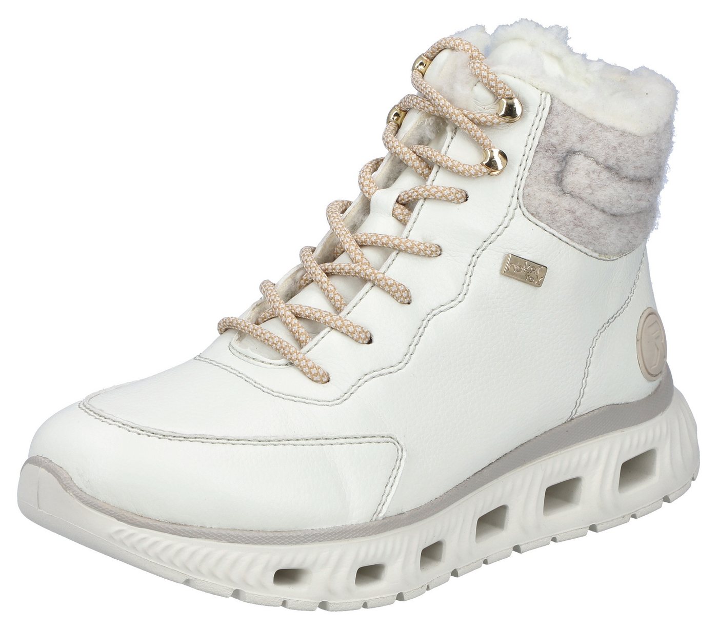 RIEKER Sport Winterboots mit gepolsterte Textilinnensohle dank MemoSoft