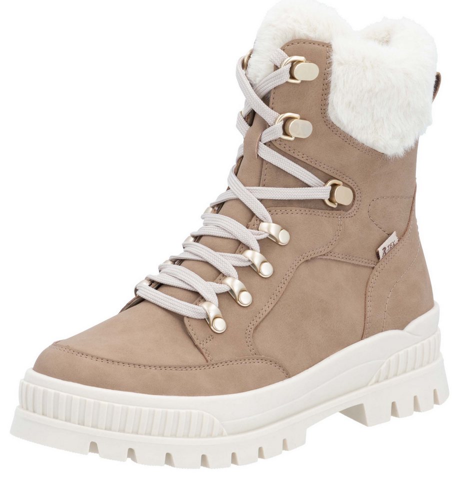RIEKER Sport Winterboots, Schneeboots, Winterstiefelette mit wasserabweisender R-TEX-Membran