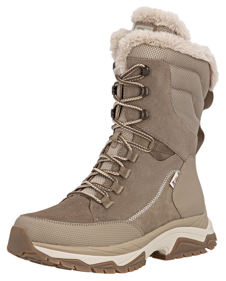 RIEKER Sport Winterboots Schnürboots, Schnürstiefelette mit wasserabweisender R-TEX-Membran