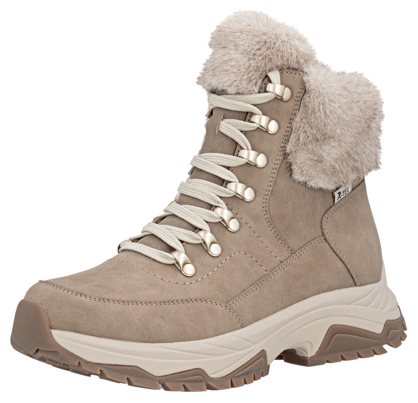 RIEKER Sport Winterboots Winterstiefelette, Outdoorboots mit wasserabweisender TEX-Membran