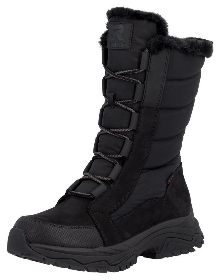 RIEKER Sport Winterstiefel Snowboots, Winterboots mit wasserabweisender TEX-Membrane