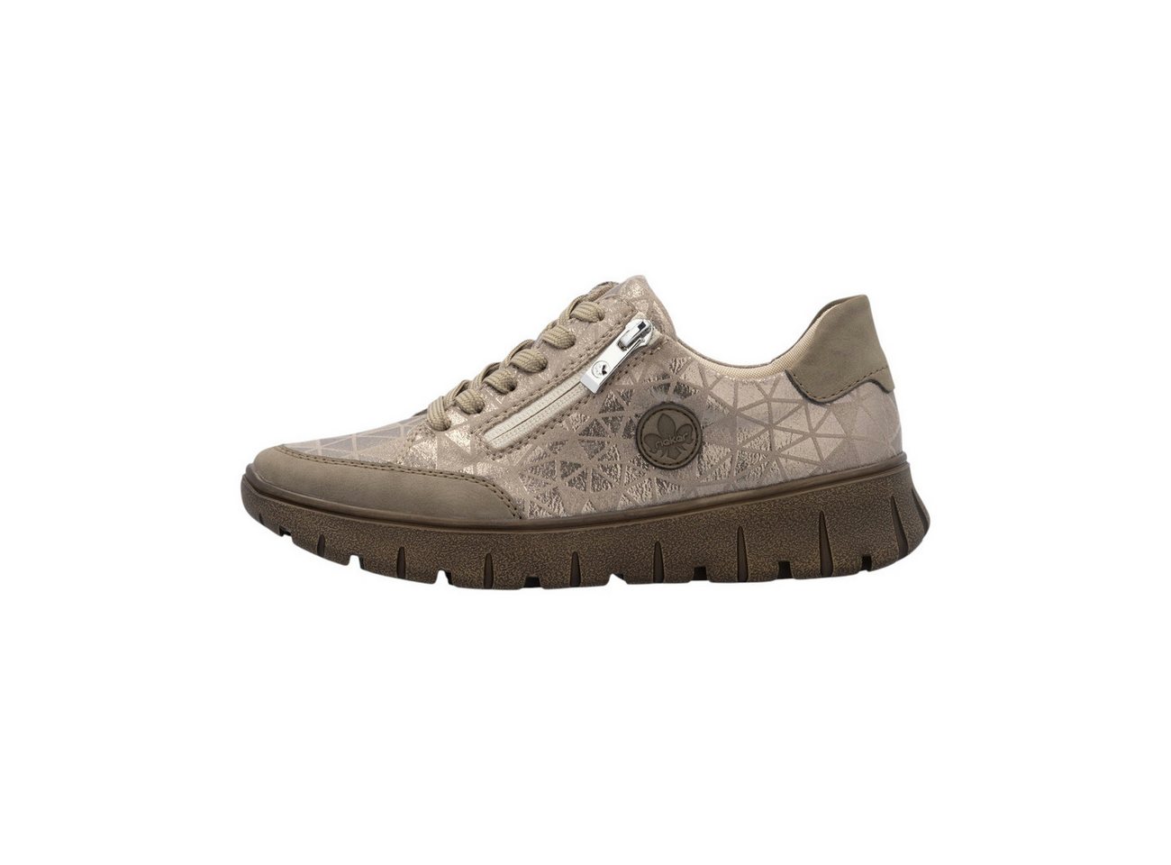 Rieker sportlicher Schnürer Schnürschuh