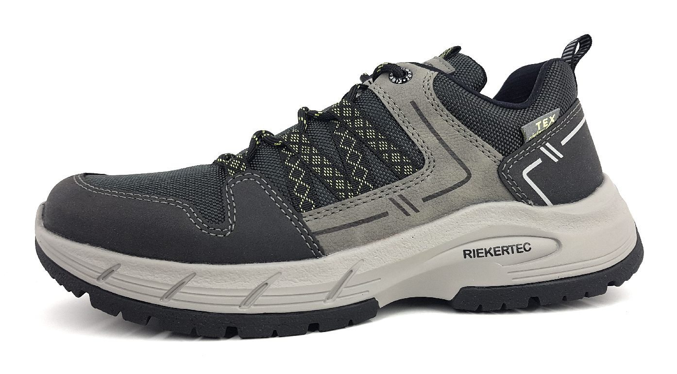 Rieker sportlicher Schnürer Schnürschuh (grau)