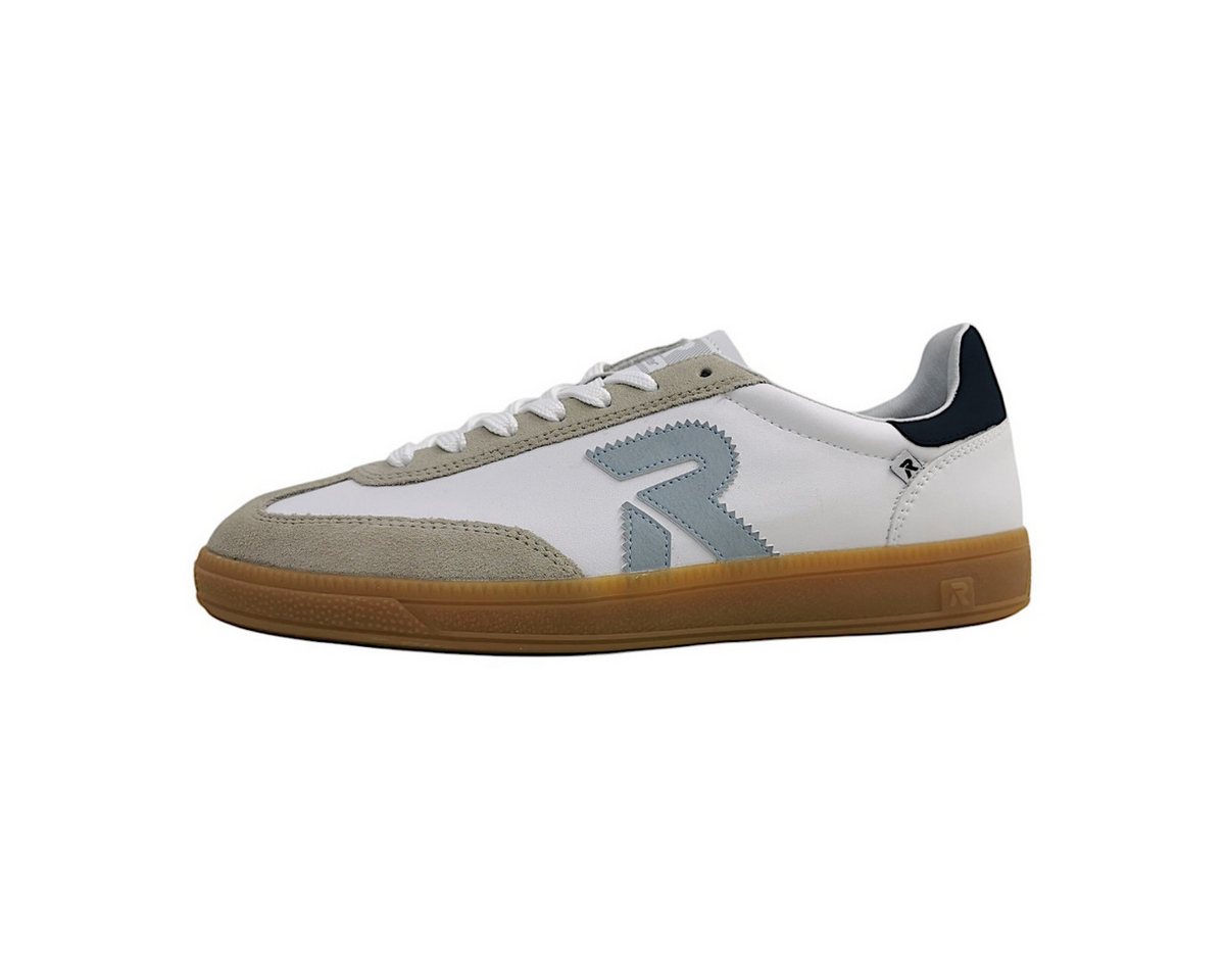 Rieker sportlicher Schnürer Schnürschuh (weiß)