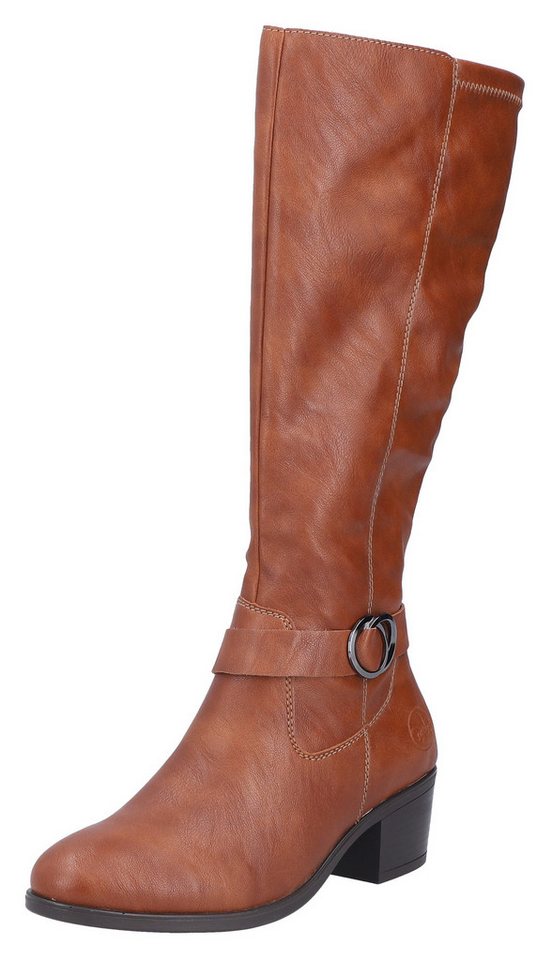 Rieker Stiefel Langschaftstiefel, Reißverschluss, in schmaler Form