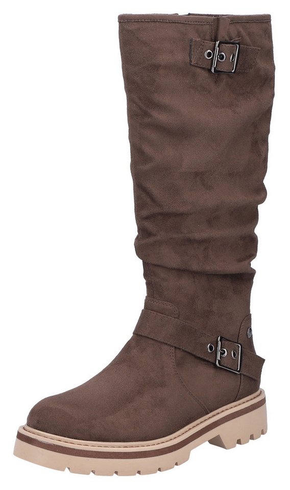 Rieker Stiefel mit slouchy Schaft und verstellbarer Schnalle