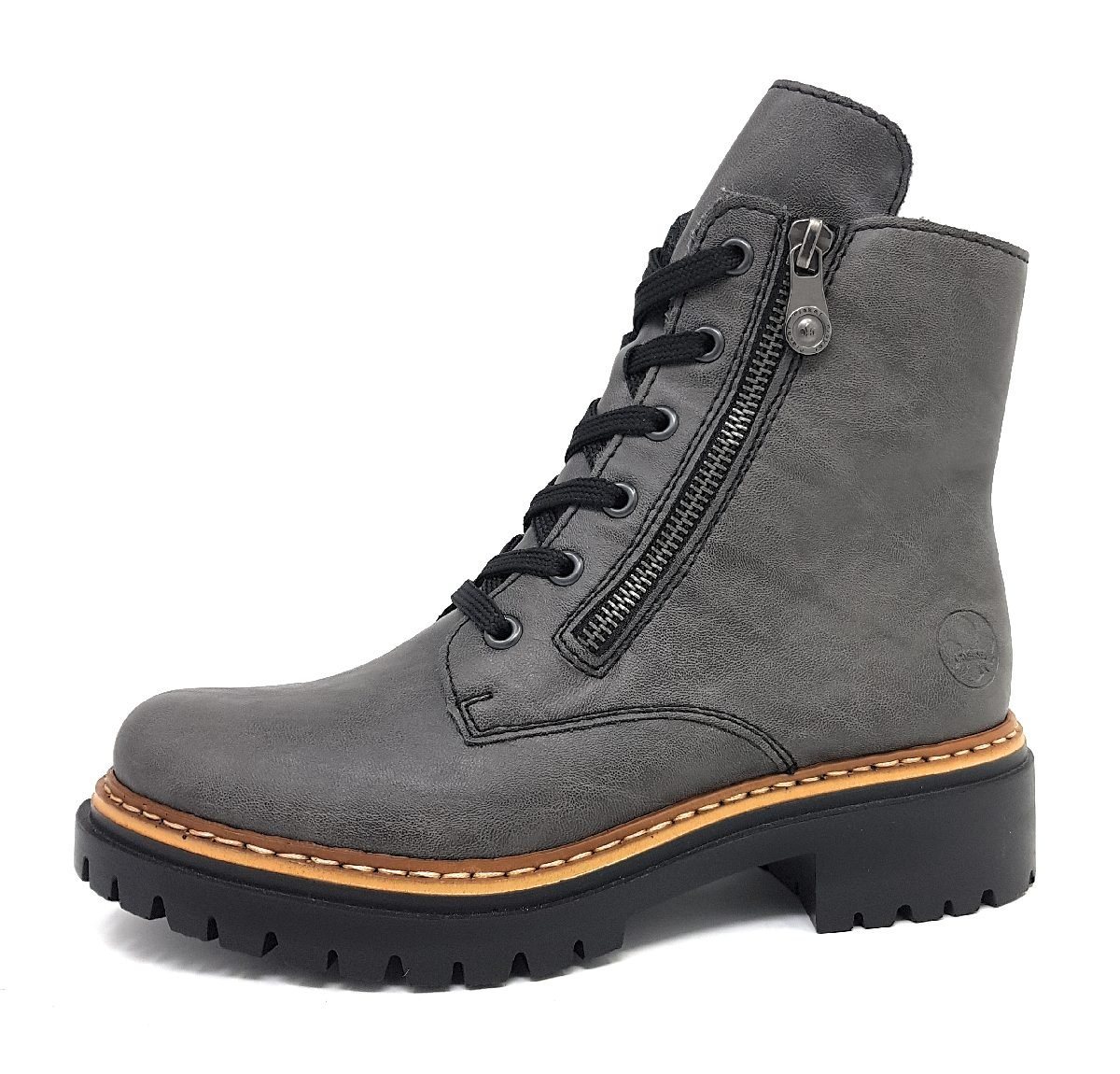 Rieker Stiefel Schnürstiefelette (grau)