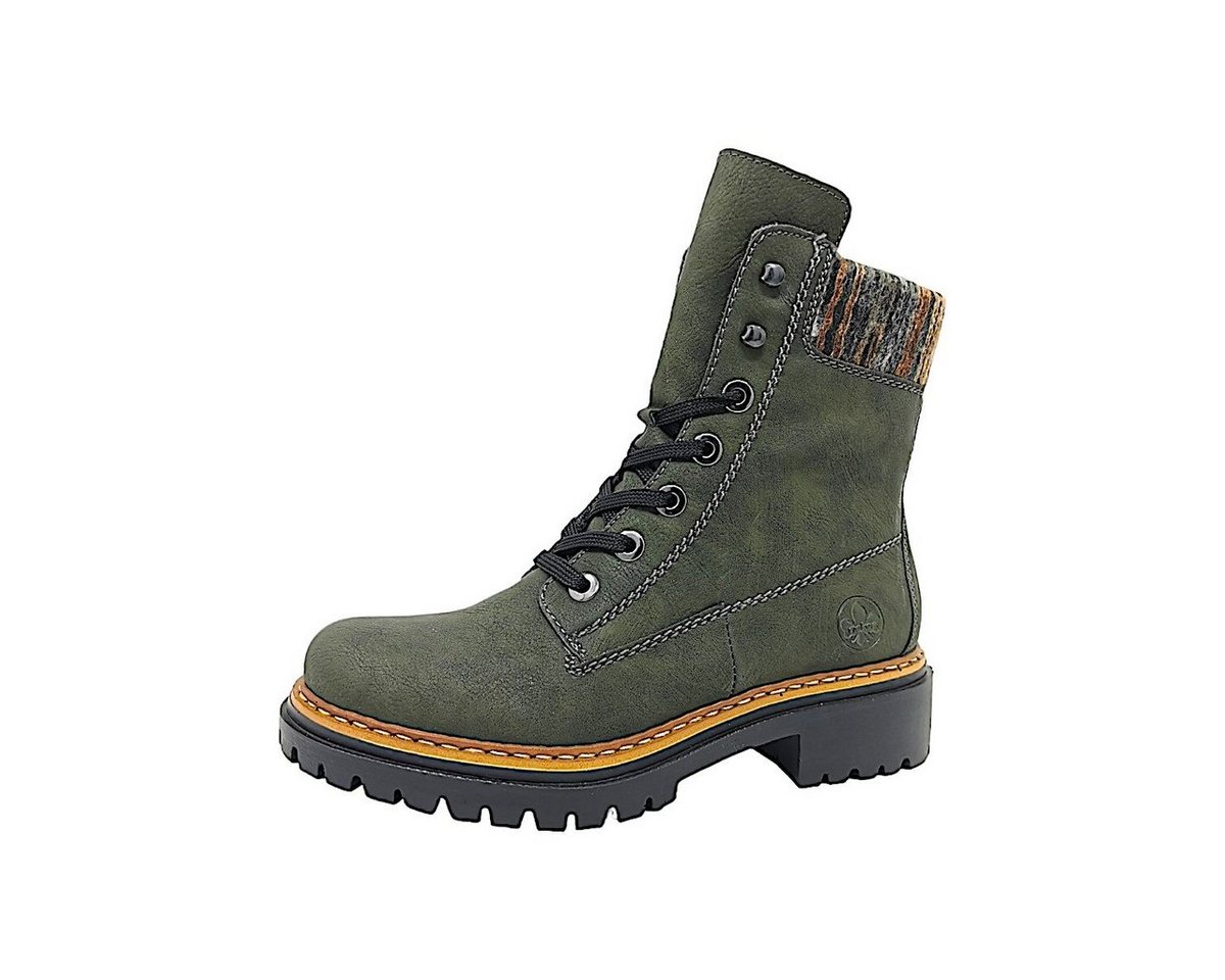 Rieker Stiefel Schnürstiefelette (grün)
