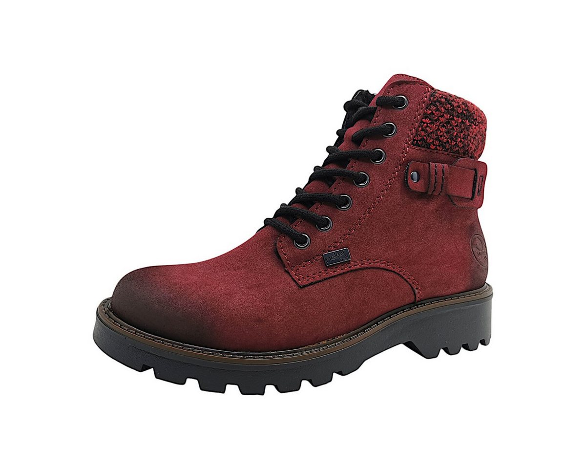 Rieker Stiefel Schnürstiefelette (rot)