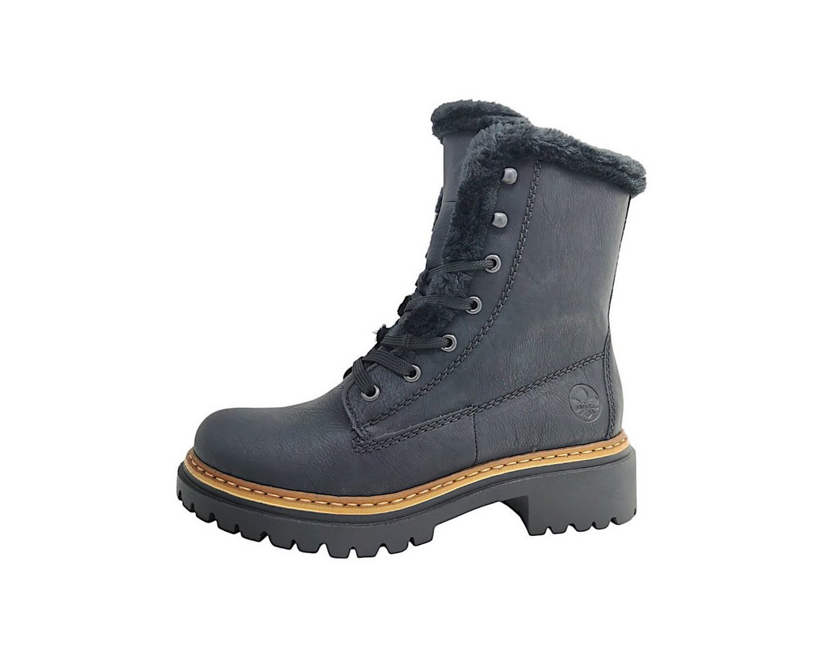 Rieker Stiefel Schnürstiefelette (schwarz)