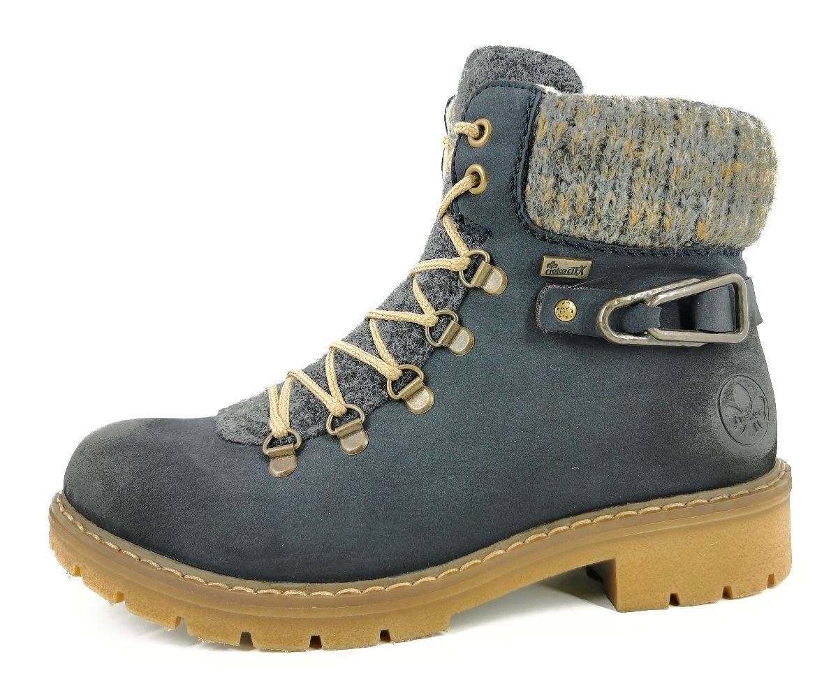 Rieker Stiefel Stiefelette (blau)