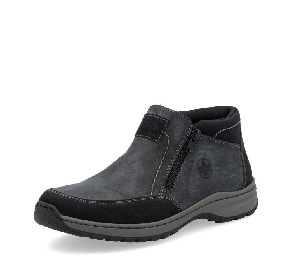 Rieker - Schnürhalbschuh: Namur/Hampshire - Grau Stiefel