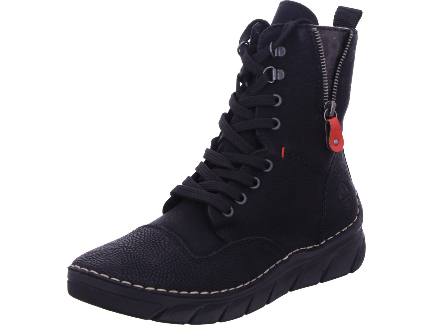Rieker Schnürboots (schwarz)