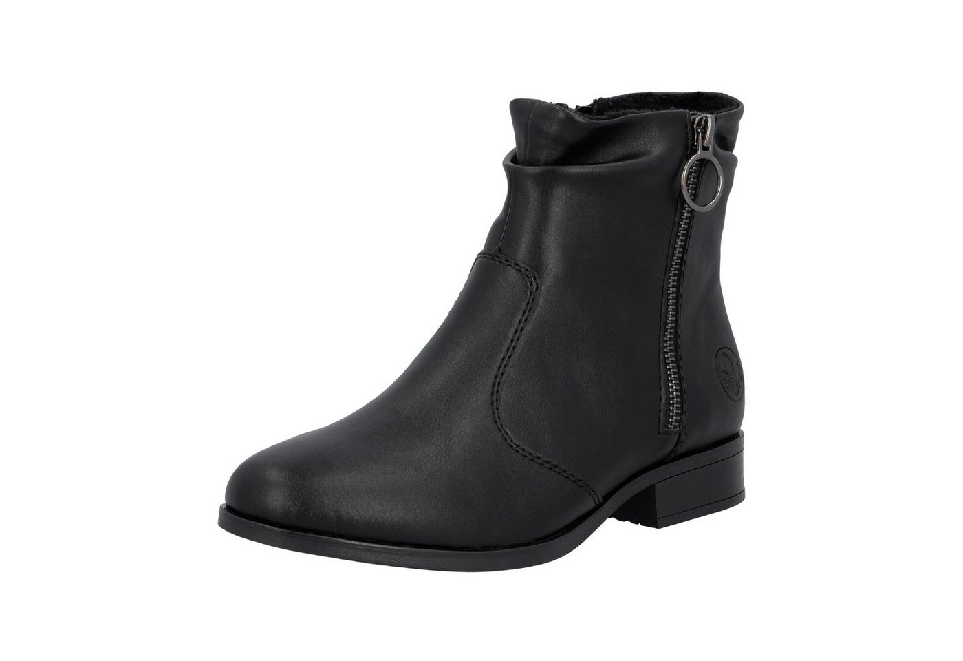 Rieker Stiefelette Boots, Blockabsatz, mit Innenreißverschluss