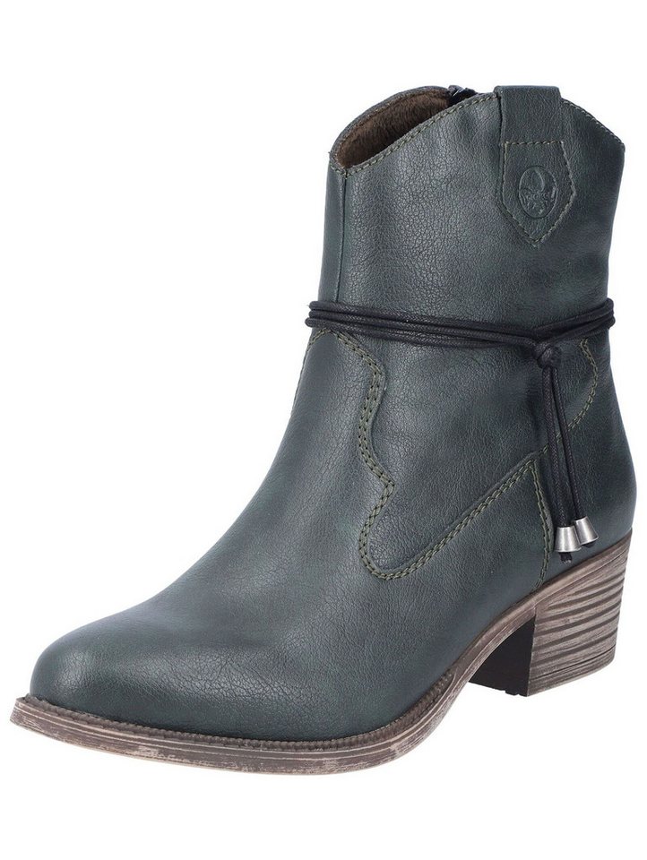Rieker Stiefelette Lederimitat Bikerboots