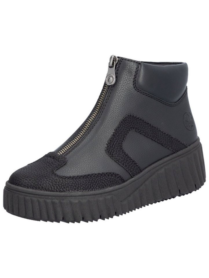 Rieker Stiefelette Lederimitat Keilstiefelette