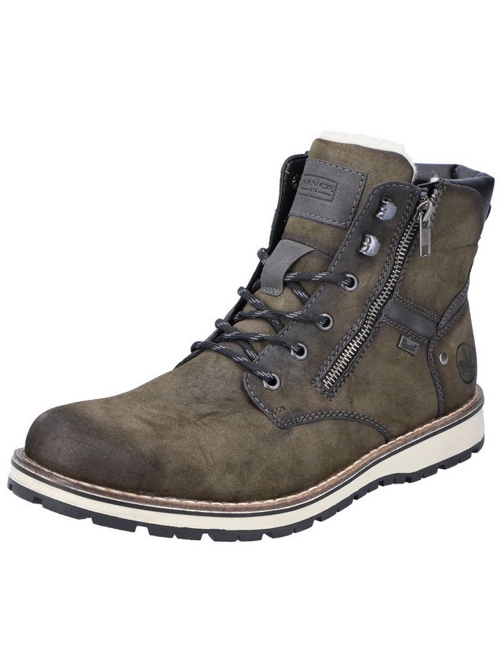 Rieker Stiefelette Lederimitat . Schnürstiefelette