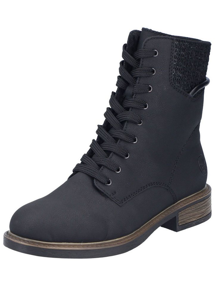 Rieker Stiefelette Lederimitat . Schnürstiefelette