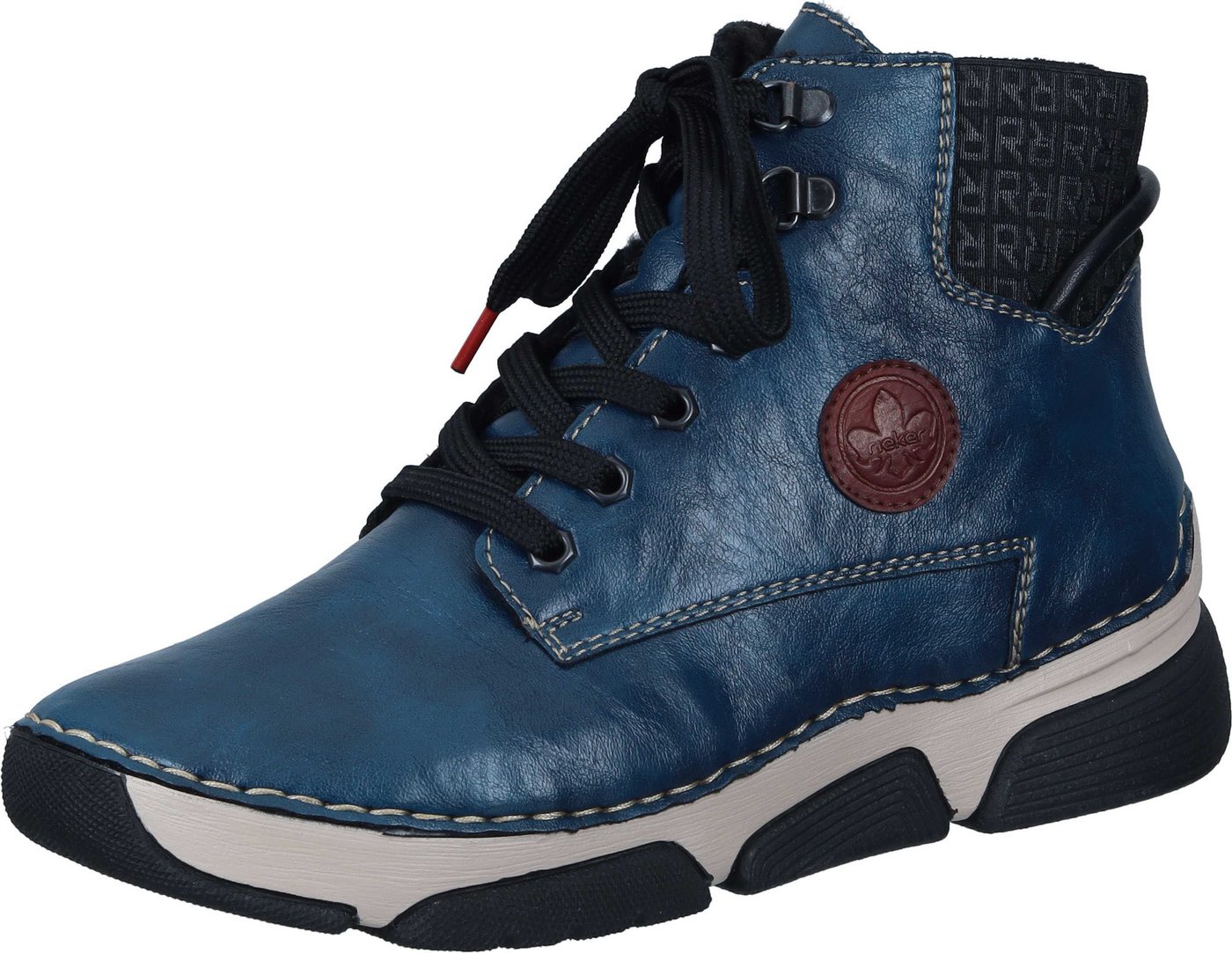 Rieker Stiefeletten Stiefelette aus strapazierfähigem Synthetik