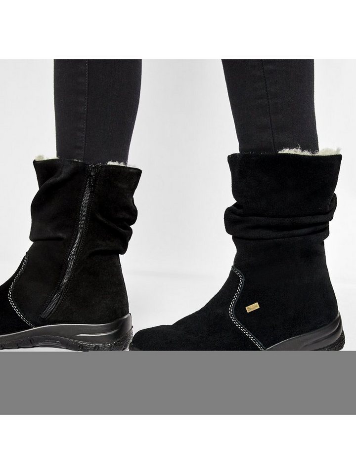 Rieker Stiefeletten Z7171-01 Schwarz Stiefelette